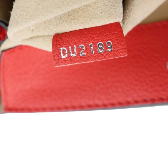 Louis Vuitton  Lockme Ever Leather Crossbody Bag Red - Picture 14 of 14